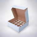 Krabica na cupcakes 16 kusov 280x280x100 biela